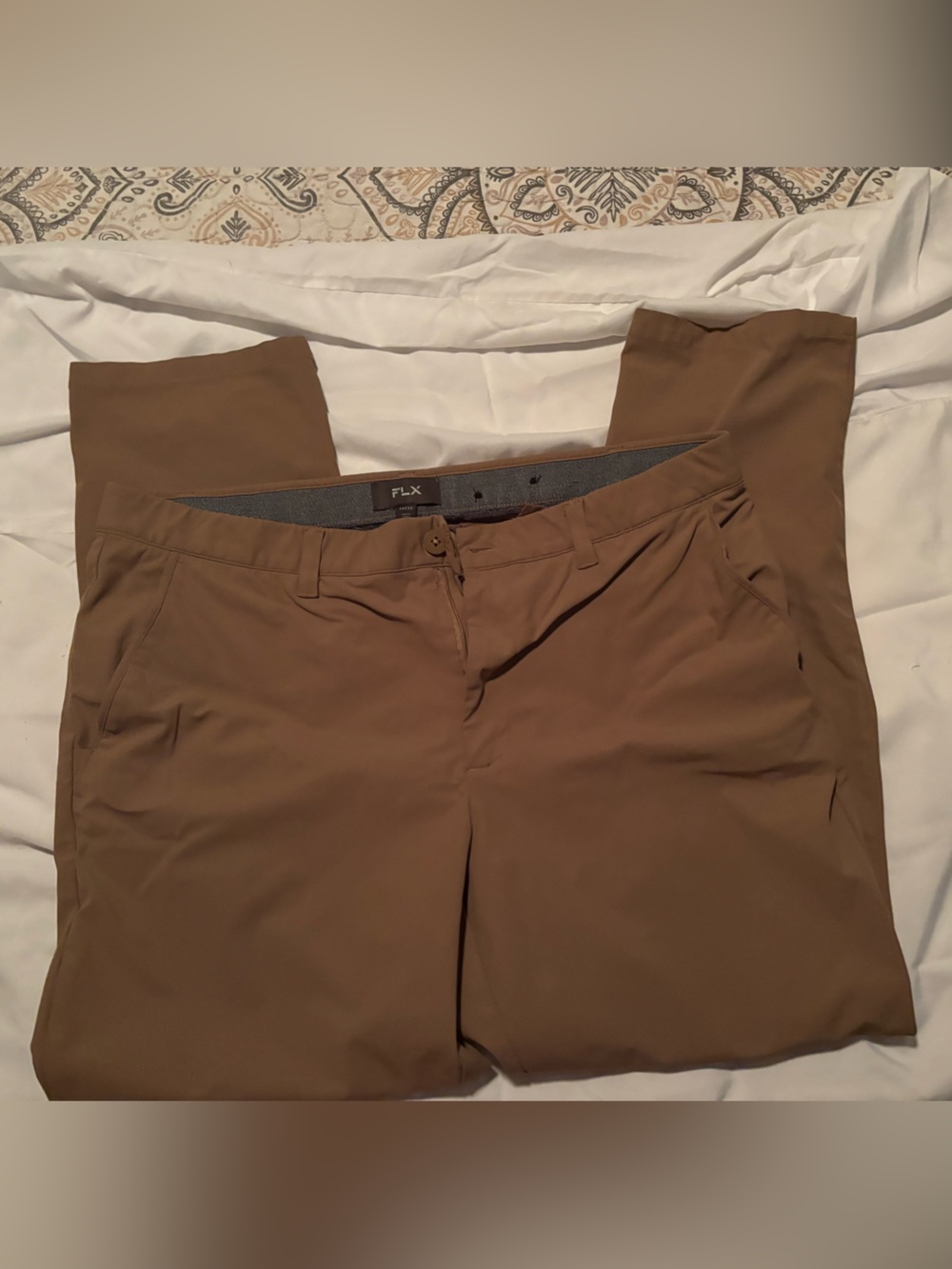 Kohl's Men's Tan FLX Performance Chinos